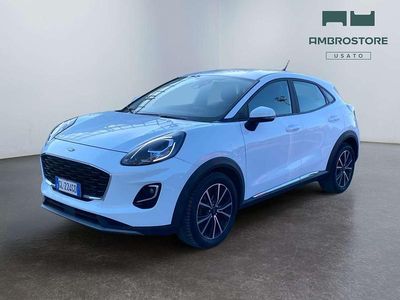 Usata Ford Puma Titanium S 125 CV (91 kW) 2022 Frozen white SUV