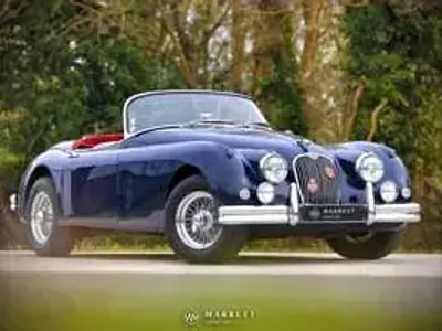 Usata Jaguar XK S 254 CV (186 kW) 1958 Blu Cabrio