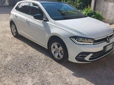 Usata VW Polo Style 95 CV (69 kW) 2023 Bianco Utilitaria