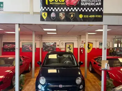 Usata Fiat 500 69 CV (50 kW) 2013 Bluazzurro Cabrio