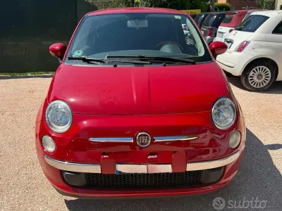 Usata Fiat 500 Sport 69 CV (50 kW) 2010 Rosso Berlina