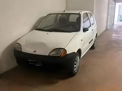 Usata Fiat Seicento 39 CV (28 kW) 1999 Bianco Utilitaria