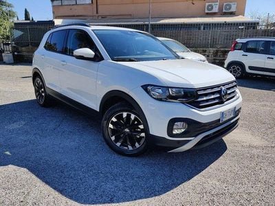 Usata VW T-Cross Sportline 110 CV (80 kW) 2021 Bianco SUV