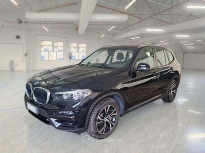 Usata BMW X3 Advantage 184 CV (135 kW) 2020 Nero SUV