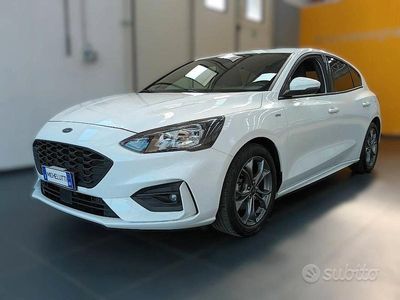 Usata Ford Focus ST-Line 125 CV (91 kW) 2021 Bianco Berlina