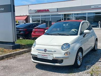 Usata Fiat 500 Lounge 105 CV (77 kW) 2014 Bianco Cabrio
