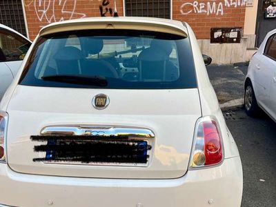 Usata Fiat 500 Lounge 69 CV (50 kW) 2008 Bianco Utilitaria
