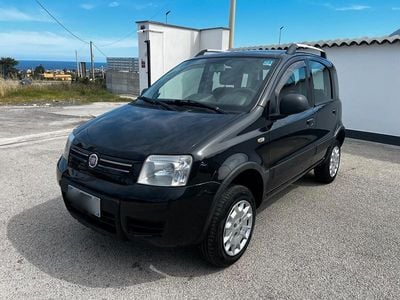 Gebraucht Fiat Panda 4x4 75 PS (55 kW) 2009 Schwarz Kleinwagen