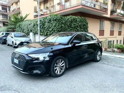Usata Audi A3 116 CV (85 kW) 2020 Nero Berlina