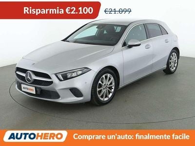 Usata Mercedes A180 116 CV (85 kW) 2019 Grigio Berlina