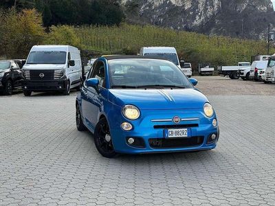 Usata Fiat 500 Sport 105 CV (77 kW) 2018 Blu/azzurro Cabrio