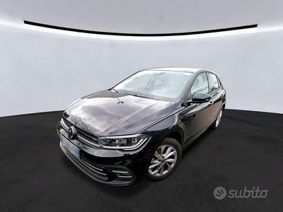 Usata VW Polo Style 95 CV (69 kW) 2023 Nero Utilitaria