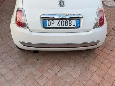 Usata Fiat 500 75 CV (55 kW) 2008 Bianco Berlina