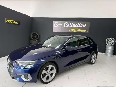Usata Audi A3 Advanced 116 CV (85 kW) 2021 Blu/azzurro Berlina