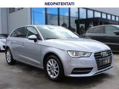 Usata Audi A3 Business 110 CV (80 kW) 2015 Argento Utilitaria