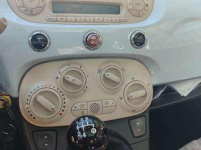 Usata Fiat 500 Lounge 69 CV (50 kW) 2011 Blu/azzurro Utilitaria