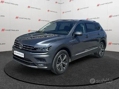 Usata VW Tiguan Allspace Advance 150 CV (110 kW) 2019 Grigio SUV