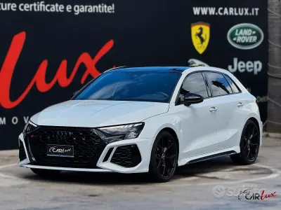 Usata Audi RS3 Ambiente 400 CV (294 kW) 2022 Bianco Berlina
