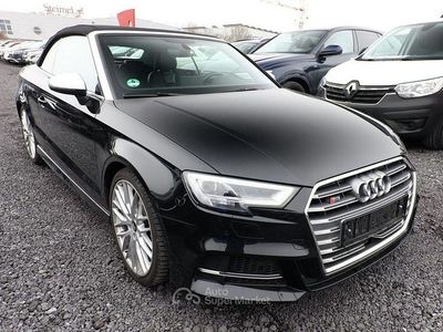 Usata Audi S3 Cabriolet 299 CV (219 kW) 2019 Nero Cabrio