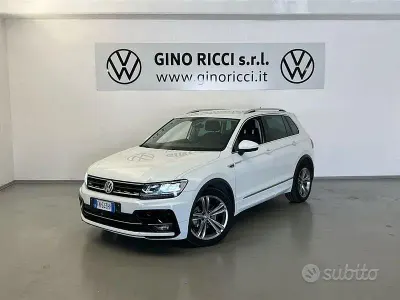 Usata VW Tiguan Sport 116 CV (85 kW) 2018 Bianco SUV
