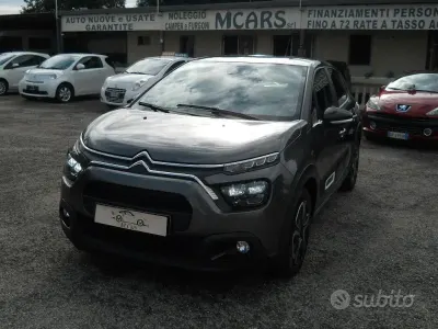 Usata Citroën C3 Shine 102 CV (75 kW) 2022 Grigio Utilitaria