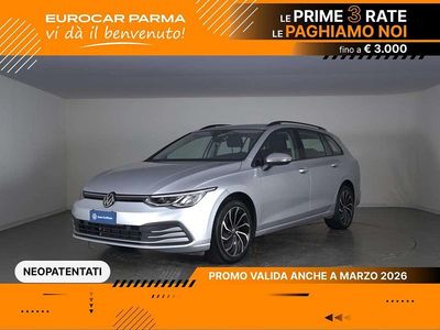 Usata VW Golf VIII Life 110 CV (80 kW) 2023 Reflex silver metallizzato Station wagon