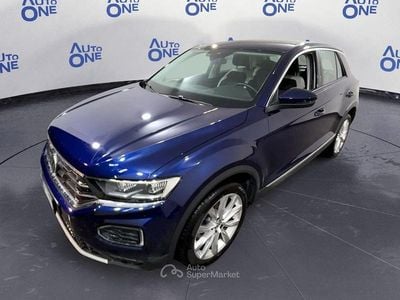 Usata VW T-Roc Advance 150 CV (110 kW) 2020 Blu/azzurro SUV