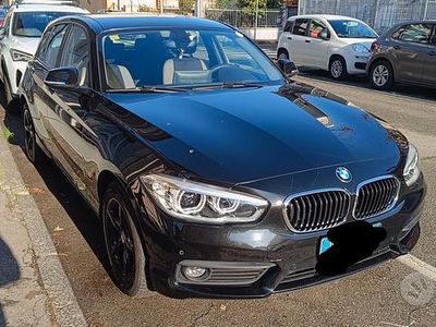 Usata BMW 116 Advantage 116 CV (85 kW) 2017 Nero Utilitaria