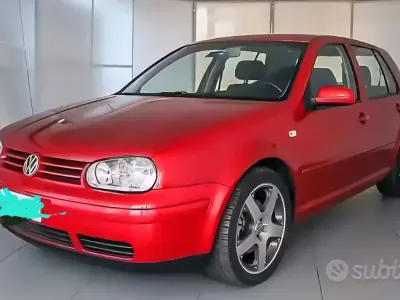 Usata VW Golf IV GTI 150 CV (110 kW) 2001 Rosso Berlina