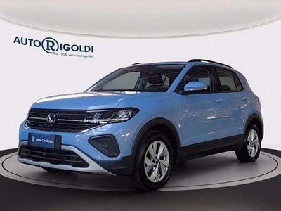 Usata VW T-Cross Life 95 CV (69 kW) 2024 Clear blue metallizzato SUV