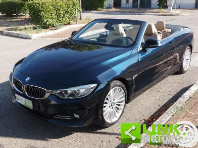 Usata BMW 430 Cabriolet Luxury Line 258 CV (189 kW) 2014 Blu Cabrio