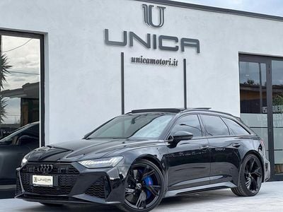 Usata Audi RS6 Ambiente 600 CV (441 kW) 2021 Nero Station wagon