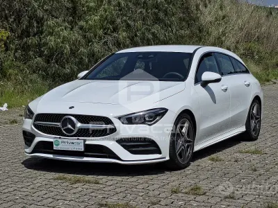 Usata Mercedes CLA200 Shooting Brake 150 CV (110 kW) 2019 Bianco Station wagon