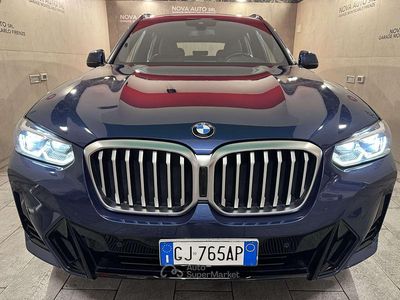 Usata BMW X3 M Sport 190 CV (139 kW) 2022 Blu/azzurro SUV