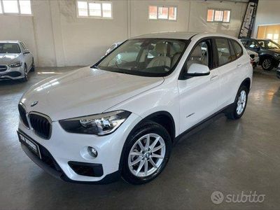 Usata BMW X1 Efficient Dynamics 150 CV (110 kW) 2016 Bianco SUV