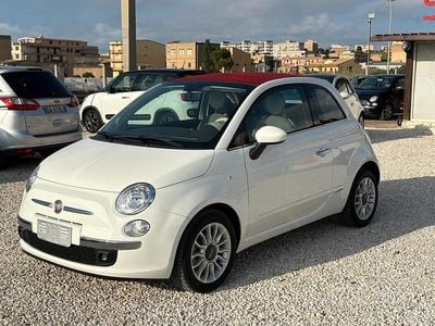 Usata Fiat 500C 85 CV (62 kW) 2011 Bianco Cabrio
