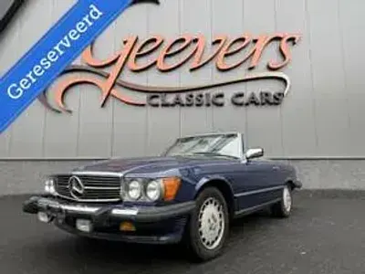 Usata Mercedes 560 230 CV (169 kW) 1986 Blu Cabrio