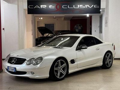 Usata Mercedes SL350 AMG 245 CV (180 kW) 2003 Bianco Cabrio