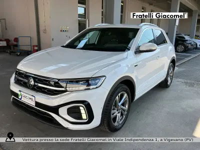 Usata VW T-Roc R-line 150 CV (110 kW) 2023 Pure white SUV