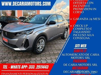 Usata Peugeot 3008 Active 130 CV (95 kW) 2022 Grigio SUV