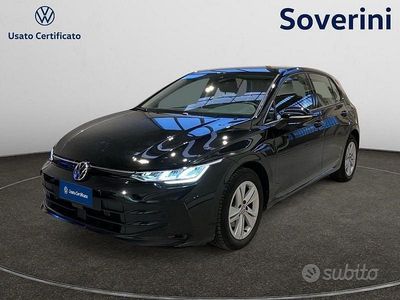 Usata VW Golf VIII Life 116 CV (85 kW) 2025 Nero Berlina