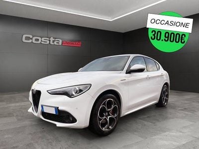 Usata Alfa Romeo Stelvio Veloce 210 CV (154 kW) 2021 Bianco SUV