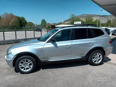 Begagnad BMW X3 Efficient Dynamics 150 HK (110 kW) 2006 Grå SUV