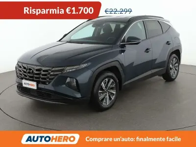 Usata Hyundai Tucson 230 CV (169 kW) 2022 Blu/azzurro SUV