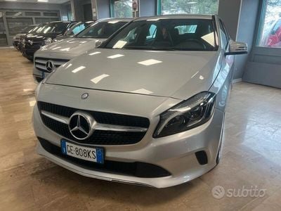 Usata Mercedes A180 109 CV (80 kW) 2016 Argento Berlina