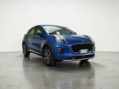 Usata Ford Puma Titanium 120 CV (88 kW) 2021 Blu SUV