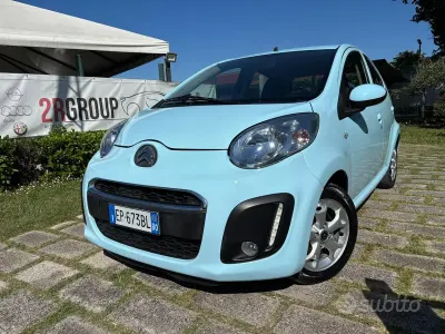 Usata Citroën C1 68 CV (50 kW) 2012 Blu Utilitaria