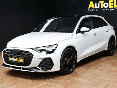 Nuova Audi A3 S-Line 150 CV (110 kW) 2025 Bianco Berlina