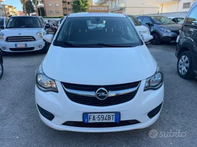 Usata Opel Karl 75 CV (55 kW) 2015 Bianco Utilitaria