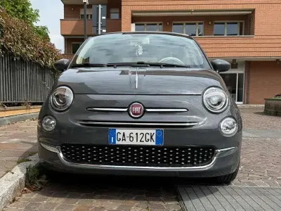 Usata Fiat 500C Lounge 69 CV (50 kW) 2020 Grigio Cabrio